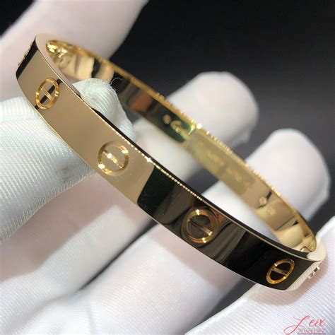 cartier love bracelet solid gold replica